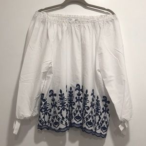 Off the shoulder top